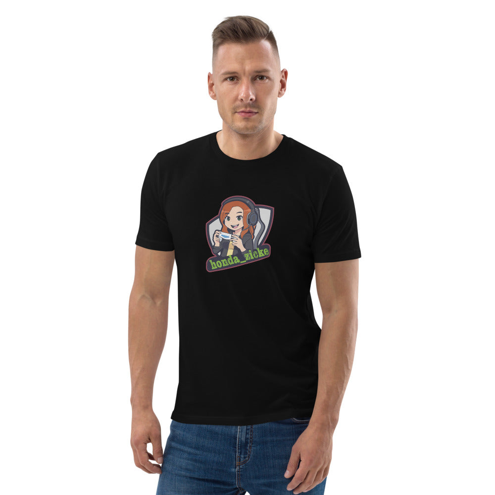 honda_zicke - Unisex-T-Shirt aus Biobaumwolle mit Druck