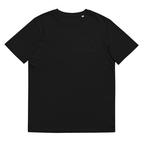 Phanthea - Unisex-T-Shirt aus Bio-Baumwolle mit Stick und Druck