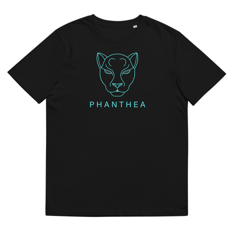 Phanthea - Unisex-T-Shirt aus Bio-Baumwolle mit Druck