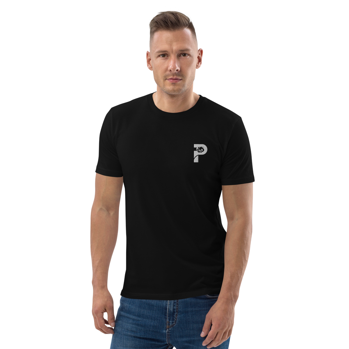 Pummelchen - Herren-T-Shirt aus Bio-Baumwolle mit Stick