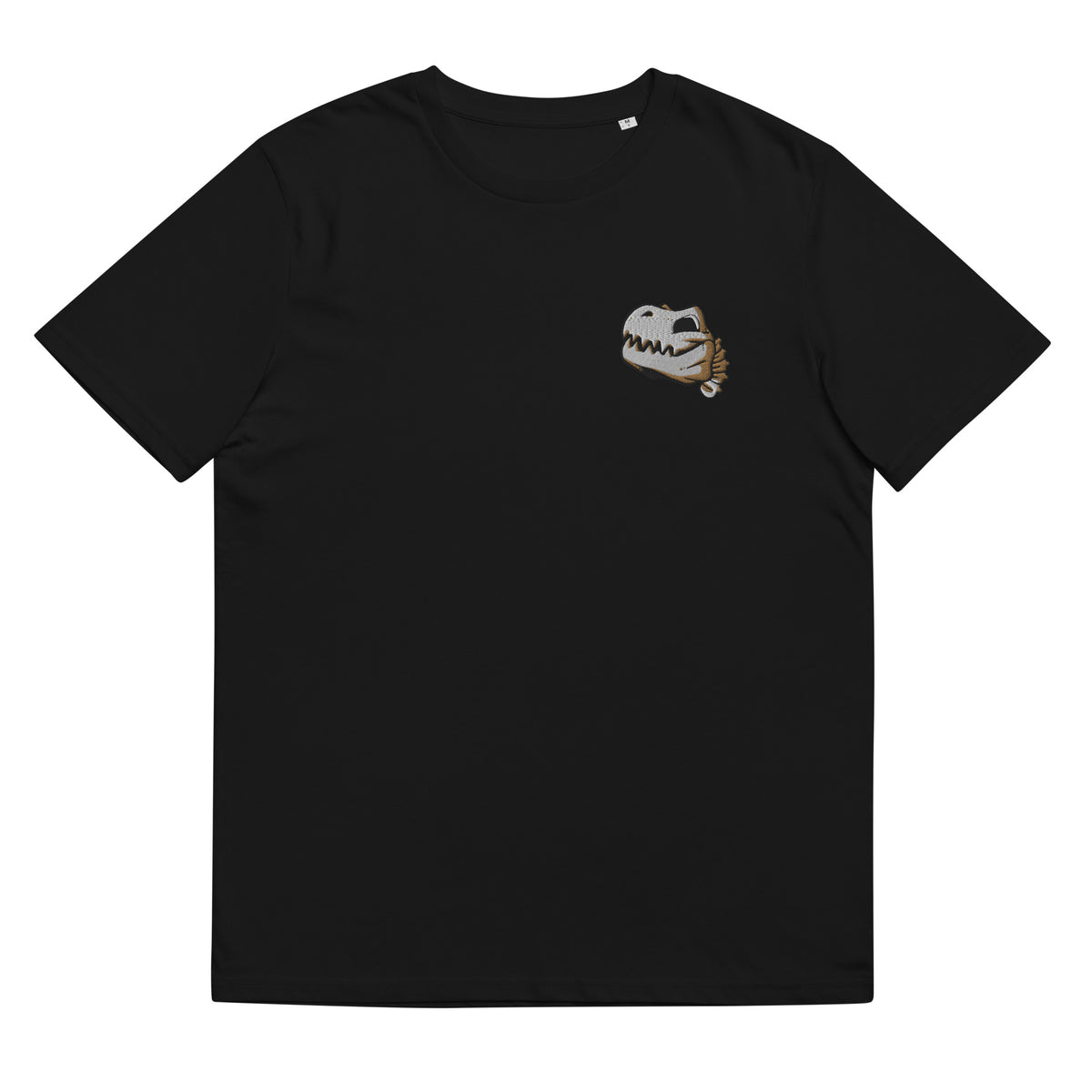 LuiTheDinosaur - Herren-T-Shirt aus Bio-Baumwolle mit Stick