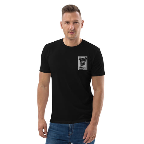 BambiDTV - Herren-T-Shirt aus Biobaumwolle mit Stick