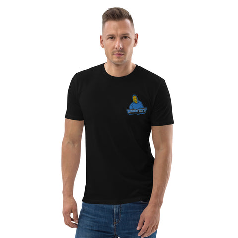 KevinWildZz - Herren-T-Shirt aus Bio-Baumwolle mit Stick