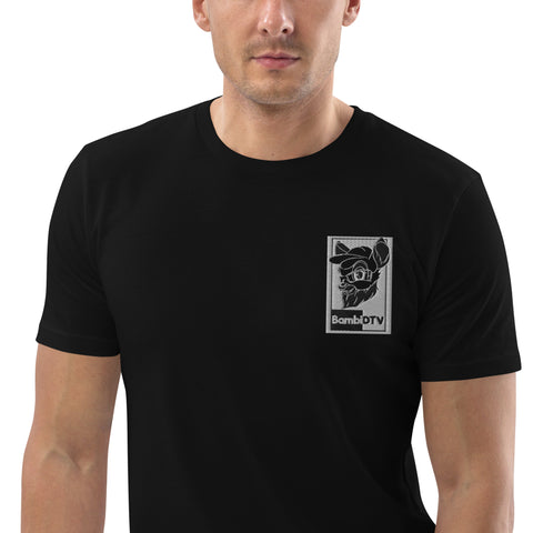 BambiDTV - Herren-T-Shirt aus Biobaumwolle mit Stick