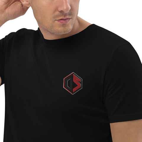 DeinSch1cksal - Herren-T-Shirt aus Bio-Baumwolle mit Stick