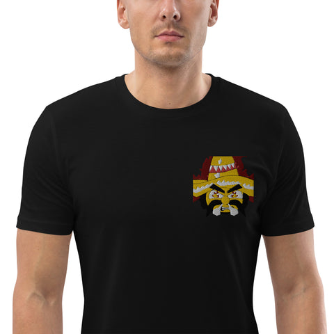 keywalker - Herren-T-Shirt aus Bio-Baumwolle mit Stick