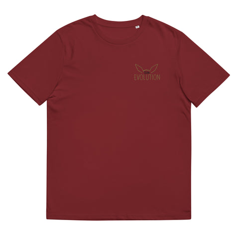 For Gamers - Herren-Team-Evolution-T-Shirt aus Bio-Baumwolle mit Stick