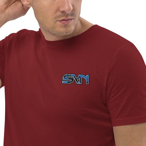 SYN CLAN - Herren-T-Shirt aus Bio-Baumwolle mit Stick
