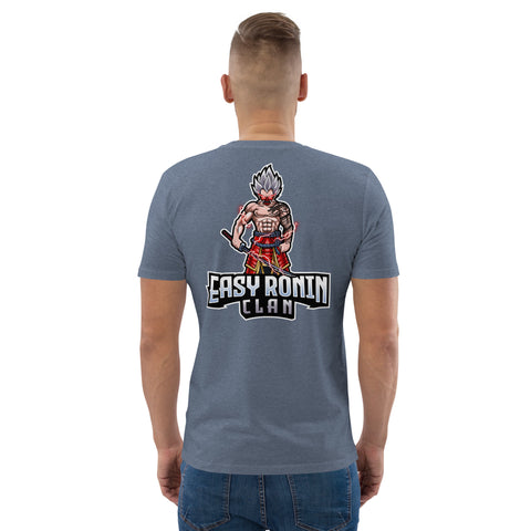 easyroninclan - Herren-T-Shirt aus Bio-Baumwolle mit Stick und Druck