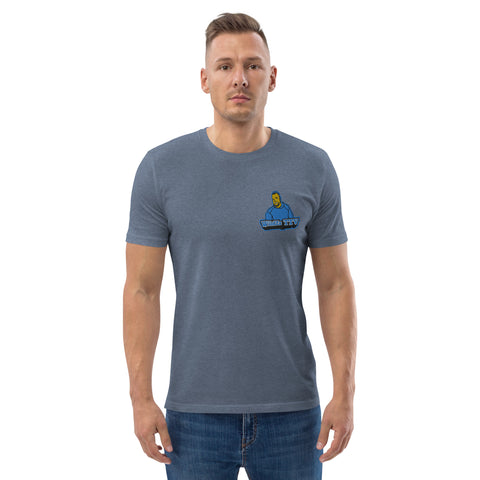 KevinWildZz - Herren-T-Shirt aus Bio-Baumwolle mit Stick