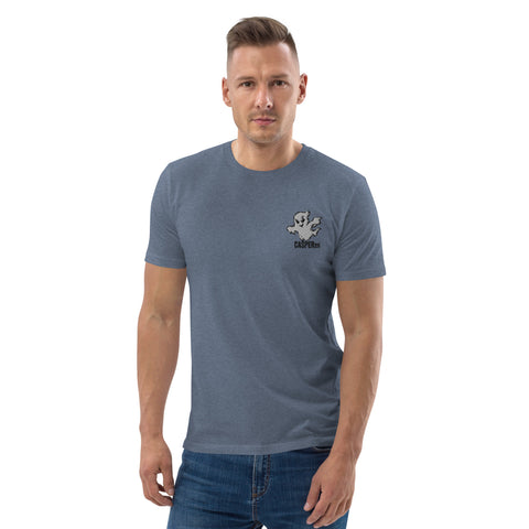 casper211tv - Herren-T-Shirt aus Bio-Baumwolle mit Stick