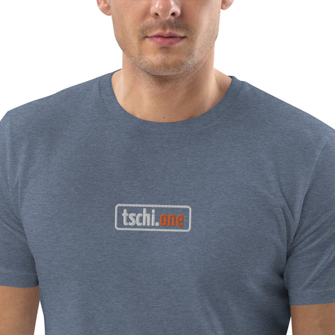 TschiOne - Herren-T-Shirt aus Bio-Baumwolle mit Stick