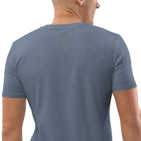 naekknok - Unisex-T-Shirt aus Bio-Baumwolle mit Stick und Druck