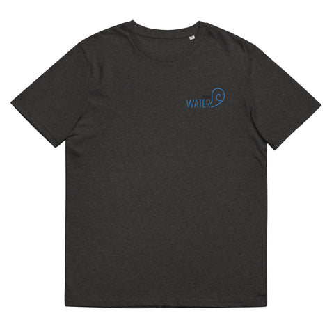 For Gamers - Herren-Team-Water-T-Shirt aus Bio-Baumwolle mit Stick