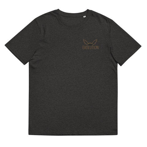 For Gamers - Herren-Team-Evolution-T-Shirt aus Bio-Baumwolle mit Stick