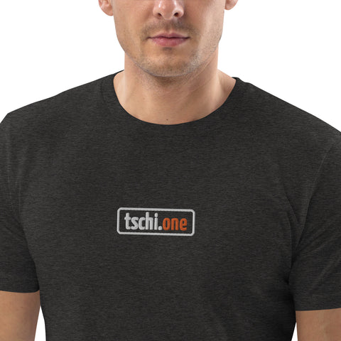 TschiOne - Herren-T-Shirt aus Bio-Baumwolle mit Stick