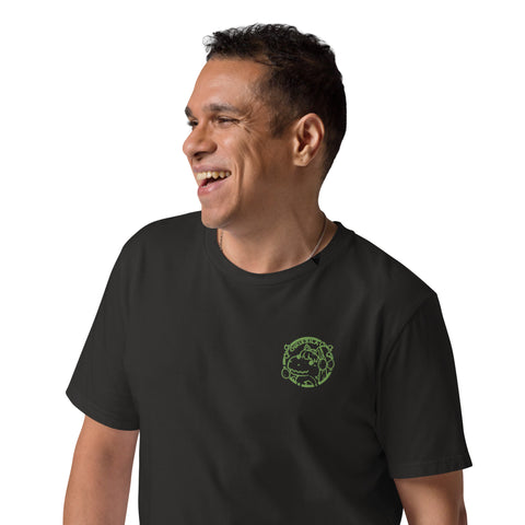 Chrizzila - Herren-T-Shirt aus Bio-Baumwolle mit Stick