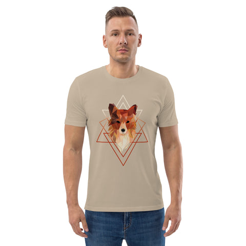 Ferox_K - Herren-T-Shirt aus Bio-Baumwolle mit Druck