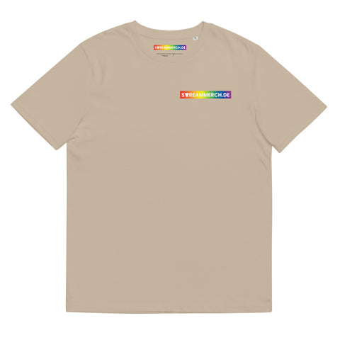 Streammerch.de - "Pride"-T-Shirt aus 100% Bio-Baumwolle mit Druck