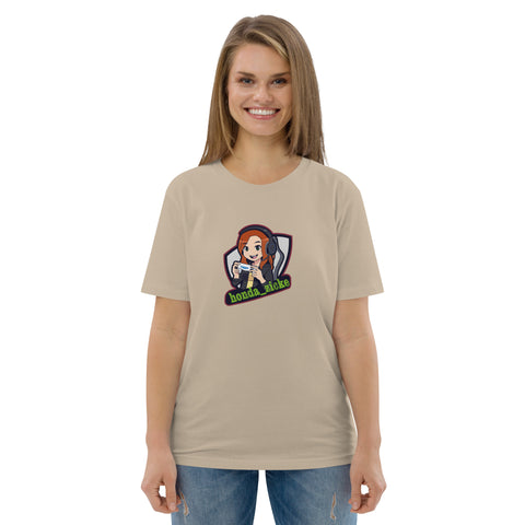 honda_zicke - Unisex-T-Shirt aus Biobaumwolle mit Druck