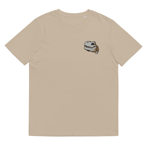 LuiTheDinosaur - Herren-T-Shirt aus Bio-Baumwolle mit Stick
