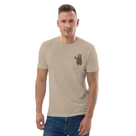 casper211tv - Herren-T-Shirt aus Bio-Baumwolle mit Stick