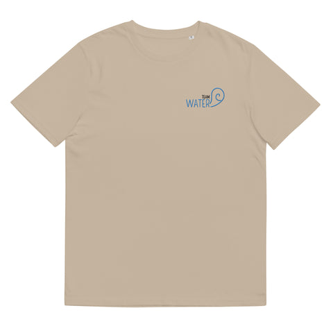 For Gamers - Herren-Team-Water-T-Shirt aus Bio-Baumwolle mit Stick