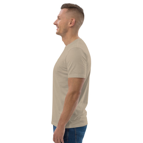 Molinero1990 - Unisex-T-Shirt aus Biobaumwolle mit Stick und Rückendruck