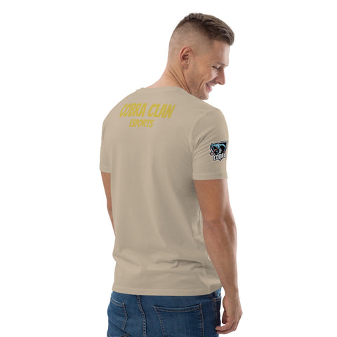 Cobra Clan Herren-T-Shirt aus Biobaumwolle mit Druck