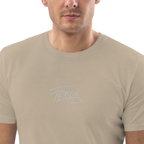 Ferox_K - Herren-T-Shirt aus Bio-Baumwolle mit Stick