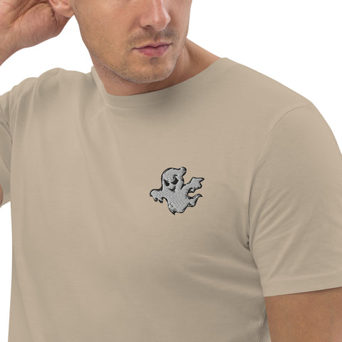 casper211tv - Herren-T-Shirt aus Bio-Baumwolle mit Stick