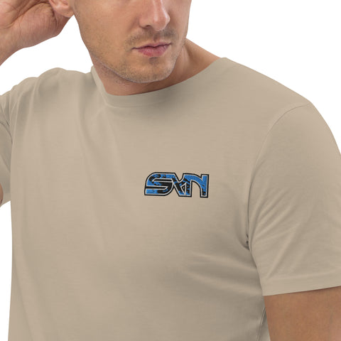 SYN CLAN - Herren-T-Shirt aus Bio-Baumwolle mit Stick