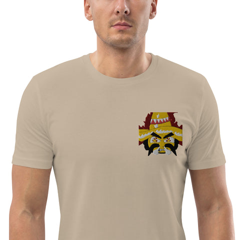 keywalker - Herren-T-Shirt aus Bio-Baumwolle mit Stick