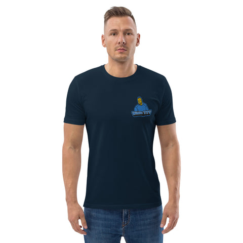 KevinWildZz - Herren-T-Shirt aus Bio-Baumwolle mit Stick