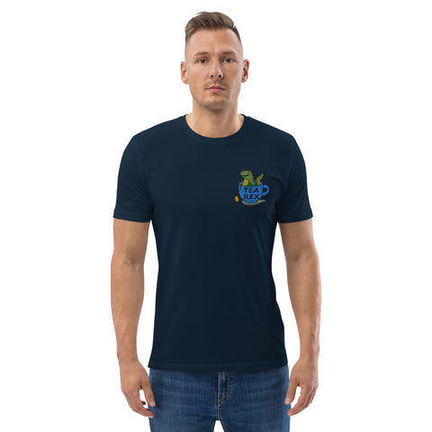 TeaNuviell - Herren-T-Shirt aus Bio-Baumwolle mit Stick