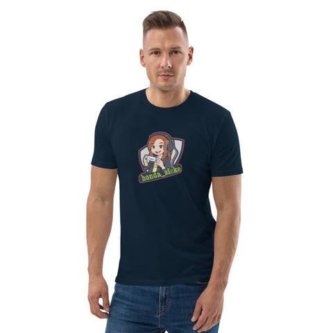 honda_zicke - Unisex-T-Shirt aus Biobaumwolle mit Druck