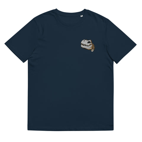 LuiTheDinosaur - Herren-T-Shirt aus Bio-Baumwolle mit Stick