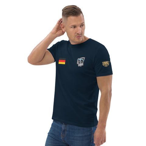 Cobra Clan Herren-T-Shirt aus Biobaumwolle mit Druck
