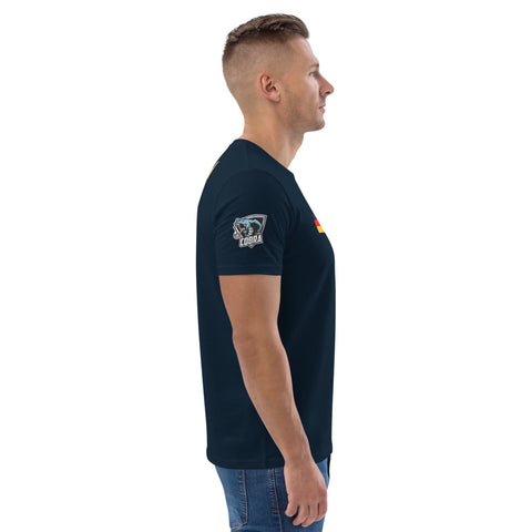 Cobra Clan Herren-T-Shirt aus Biobaumwolle mit Druck