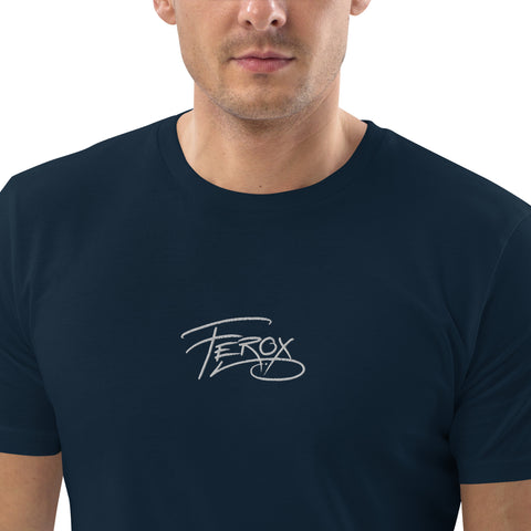 Ferox_K - Herren-T-Shirt aus Bio-Baumwolle mit Stick