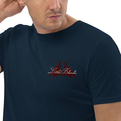 LittleBlondii - Herren-T-Shirt aus Bio-Baumwolle mit Stick