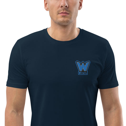 KevinWildZz - Herren-T-Shirt aus Bio-Baumwolle mit Stick