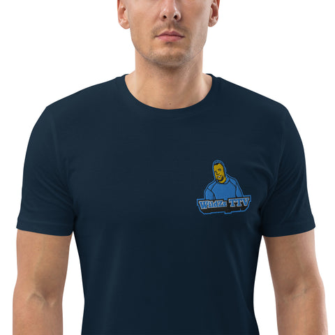 KevinWildZz - Herren-T-Shirt aus Bio-Baumwolle mit Stick