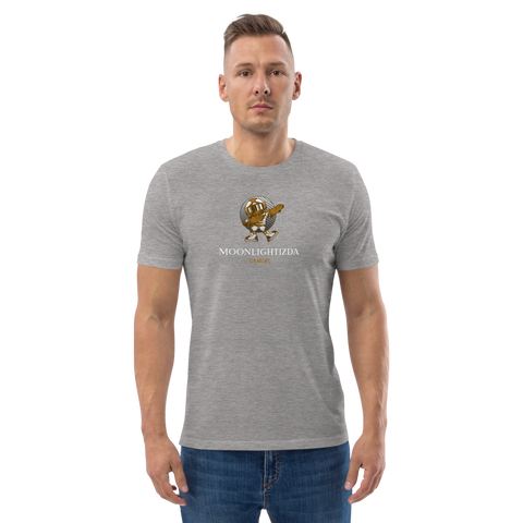 moonlightizda - Herren-T-Shirt aus 100% Bio-Baumwolle mit Druck