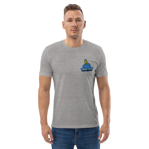 KevinWildZz - Herren-T-Shirt aus Bio-Baumwolle mit Stick