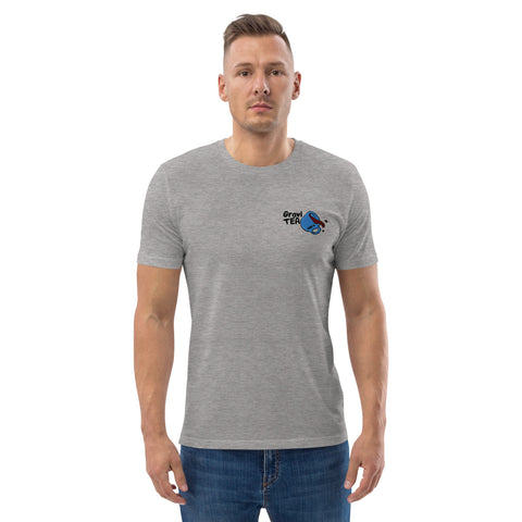 TeaNuviell - Herren-T-Shirt aus Bio-Baumwolle mit Stick