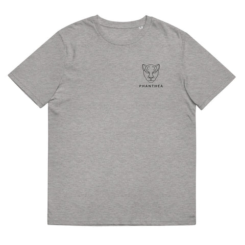 Phanthea - Unisex-T-Shirt aus Bio-Baumwolle mit Stick und Druck