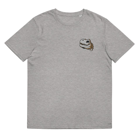 LuiTheDinosaur - Herren-T-Shirt aus Bio-Baumwolle mit Stick