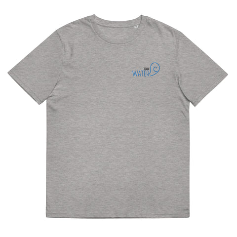 For Gamers - Herren-Team-Water-T-Shirt aus Bio-Baumwolle mit Stick