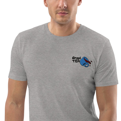 TeaNuviell - Herren-T-Shirt aus Bio-Baumwolle mit Stick